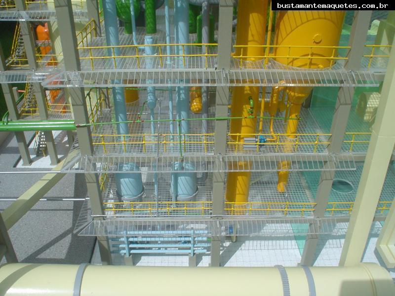 Foto de maquete fisica de Indústrias produzida para o cliente Bunge Alimentos, localizada na cidade de Gaspar/SC