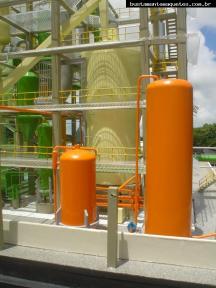 Foto de maquete fisica de Indústrias produzida para o cliente Bunge Alimentos, localizada na cidade de Gaspar/SC