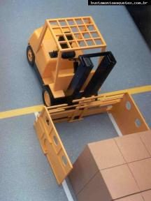 Foto de maquete fisica de Modelos Reduzidos produzida para o cliente Multibrás, localizada na cidade de Joinville/SC