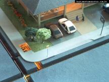 Foto de maquete fisica de Urbanismo produzida para o cliente SC Gás, localizada na cidade de Florianópolis/SC