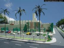 Foto de maquete fisica de Edifícios Comerciais produzida para o cliente Rapid Design, localizada na cidade de Itajaí/SC