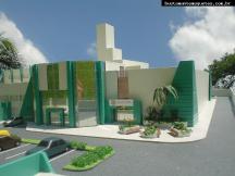 Foto de maquete fisica de Edifícios Comerciais produzida para o cliente Rapid Design, localizada na cidade de Itajaí/SC