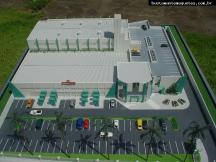 Foto de maquete fisica de Edifícios Comerciais produzida para o cliente Rapid Design, localizada na cidade de Itajaí/SC