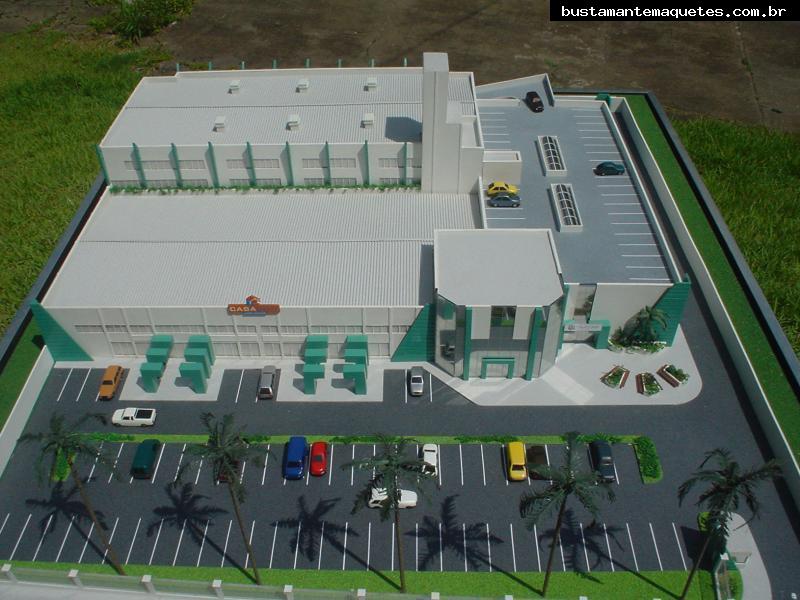 Foto de maquete fisica de Edifícios Comerciais produzida para o cliente Rapid Design, localizada na cidade de Itajaí/SC