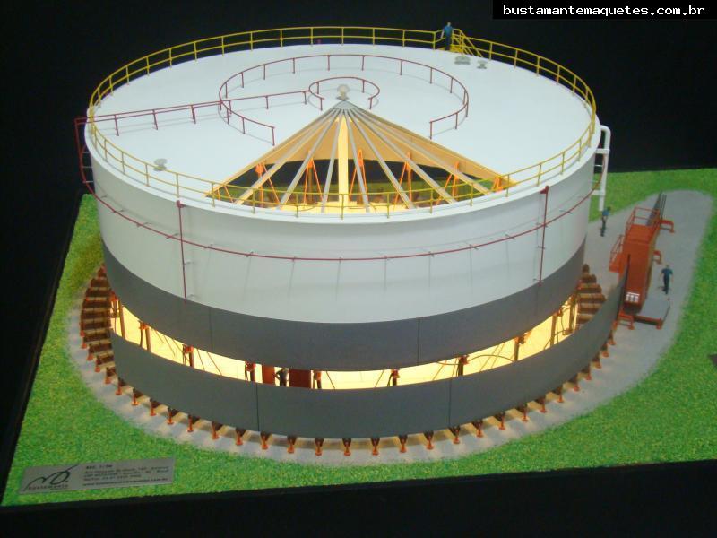 Foto de maquete fisica de Modelos Reduzidos produzida para o cliente BREVIL Metalomecanica, localizada na cidade de Rio do Sul/SC