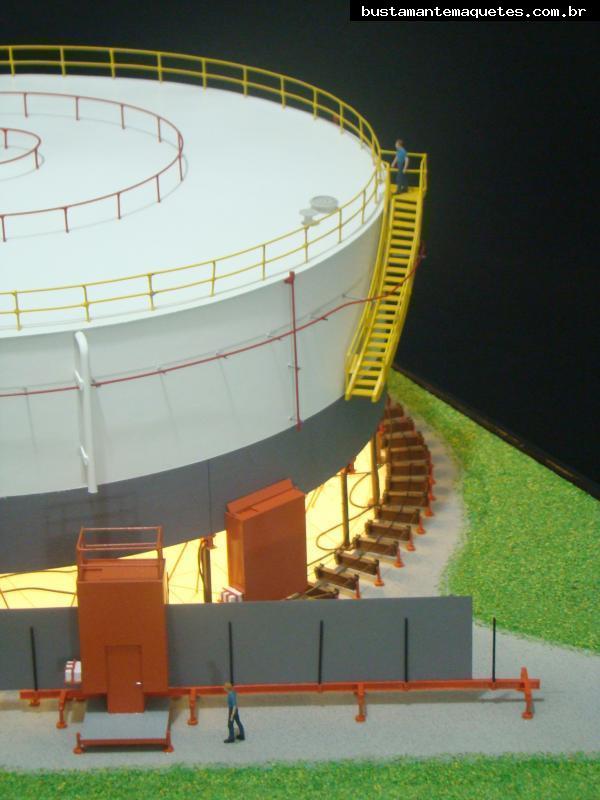 Foto de maquete fisica de Modelos Reduzidos produzida para o cliente BREVIL Metalomecanica, localizada na cidade de Rio do Sul/SC