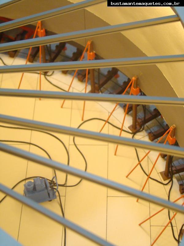 Foto de maquete fisica de Modelos Reduzidos produzida para o cliente BREVIL Metalomecanica, localizada na cidade de Rio do Sul/SC