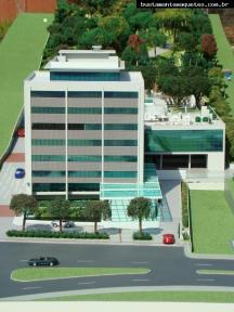 Foto de maquete fisica de Edifícios Comerciais produzida para o cliente Furtado de Mendonça Empreendimentos, localizada na cidade de Florianópolis/SC