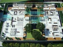 Foto de maquete fisica de Edifícios Comerciais produzida para o cliente Furtado de Mendonça Empreendimentos, localizada na cidade de Florianópolis/SC