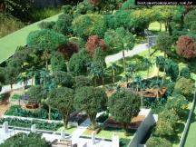 Foto de maquete fisica de Edifícios Comerciais produzida para o cliente Furtado de Mendonça Empreendimentos, localizada na cidade de Florianópolis/SC