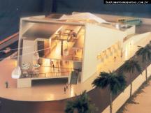 Foto de maquete fisica de Parques produzida para o cliente Bontur S.A. Bondinhos Aereos, localizada na cidade de Balneário Camboriú/SC