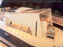 Foto de maquete fisica de Parques produzida para o cliente Bontur S.A. Bondinhos Aereos, localizada na cidade de Balneário Camboriú/SC