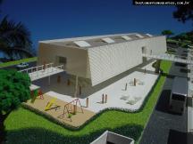 Foto de maquete fisica de Prédios Públicos produzida para o cliente STRALU Julio Simões Transportes, localizada na cidade de Itaquaquecetuba/SP