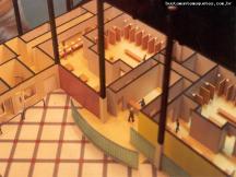 Foto de maquete fisica de Interiores produzida para o cliente The Best Academy Joinville, localizada na cidade de Joinville/SC