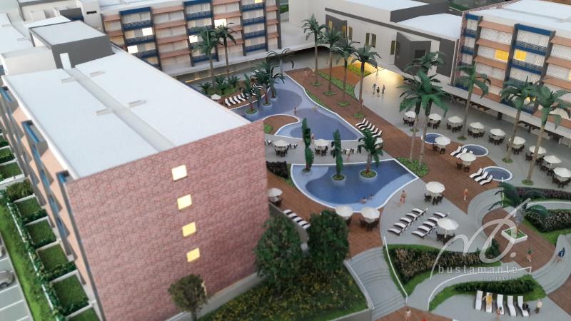 Foto de maquete fisica de Edifícios Residenciais produzida para o cliente [Não Cadastrado], localizada na cidade de Águas de São Pedro/SP