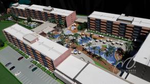 Foto de maquete fisica de Edifícios Residenciais produzida para o cliente [Não Cadastrado], localizada na cidade de Águas de São Pedro/SP