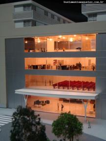 Foto de maquete fisica de Edifícios Comerciais produzida para o cliente Welcon Incorporadora, localizada na cidade de Porto Velho/RO
