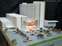 Foto de maquete fisica de Edifícios Comerciais produzida para o cliente Welcon Incorporadora, localizada na cidade de Porto Velho/RO